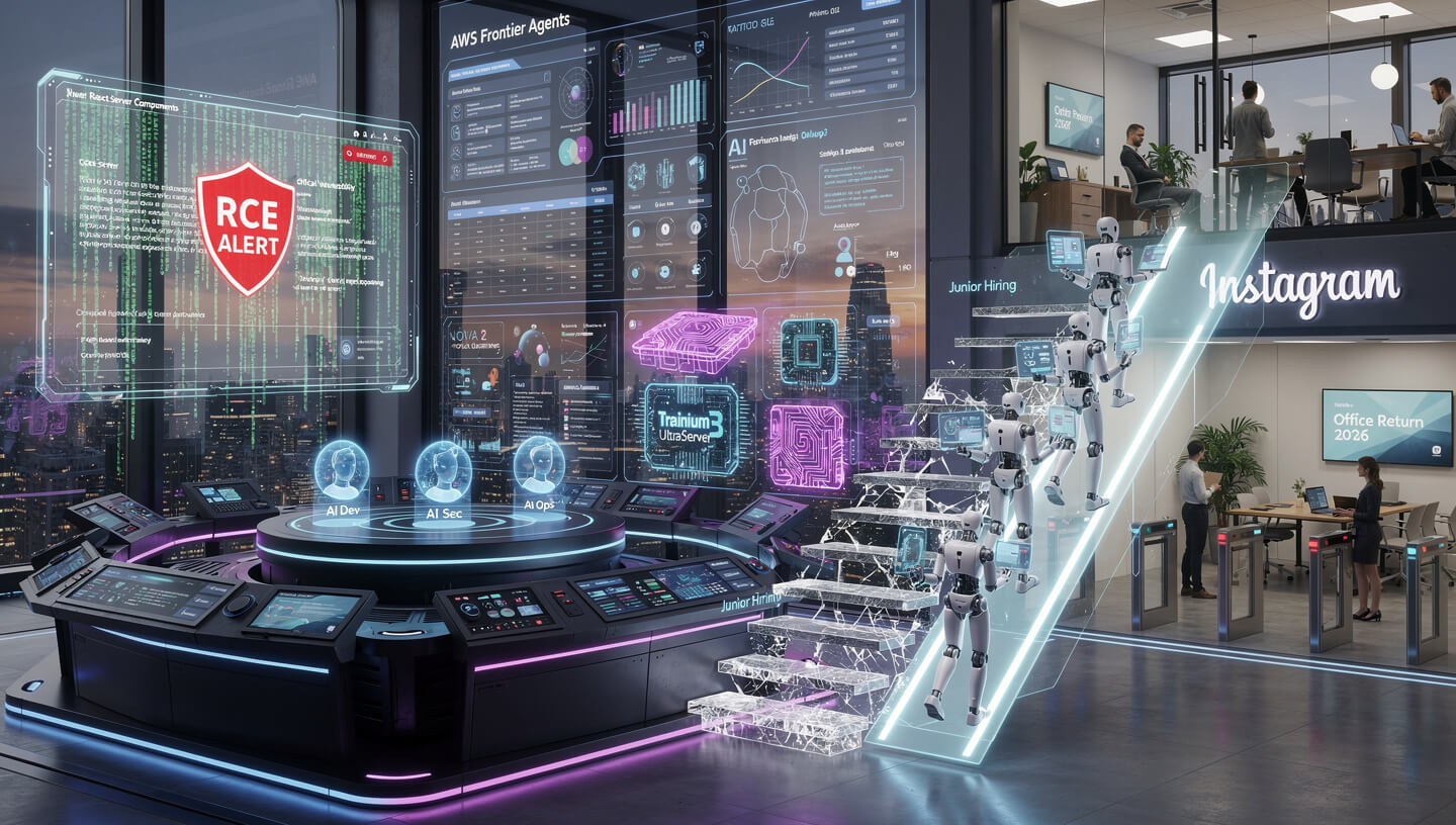 هفته‌نامه تکنولوژی دسامبر ۲۰۲۵  مهم‌ترین خبرهای هوش مصنوعی، امنیت، کلاد و فرهنگ کاری